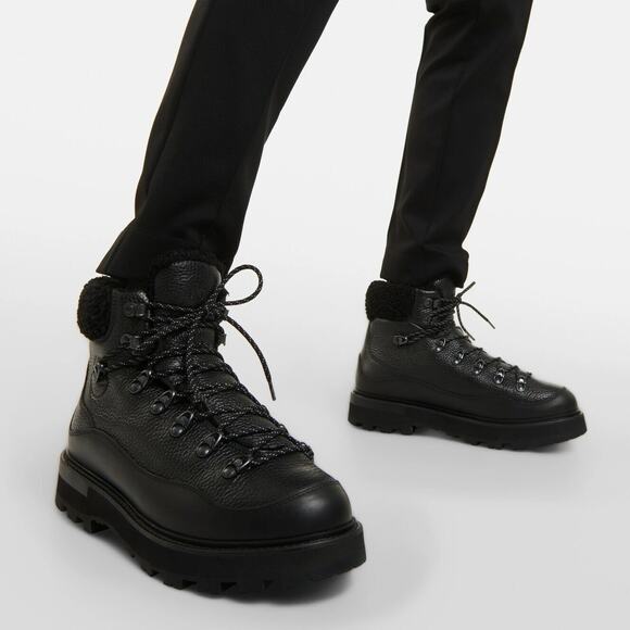 MONCLER PEKA TREK BLACK HIKING BOOT - Picture 1 of 9